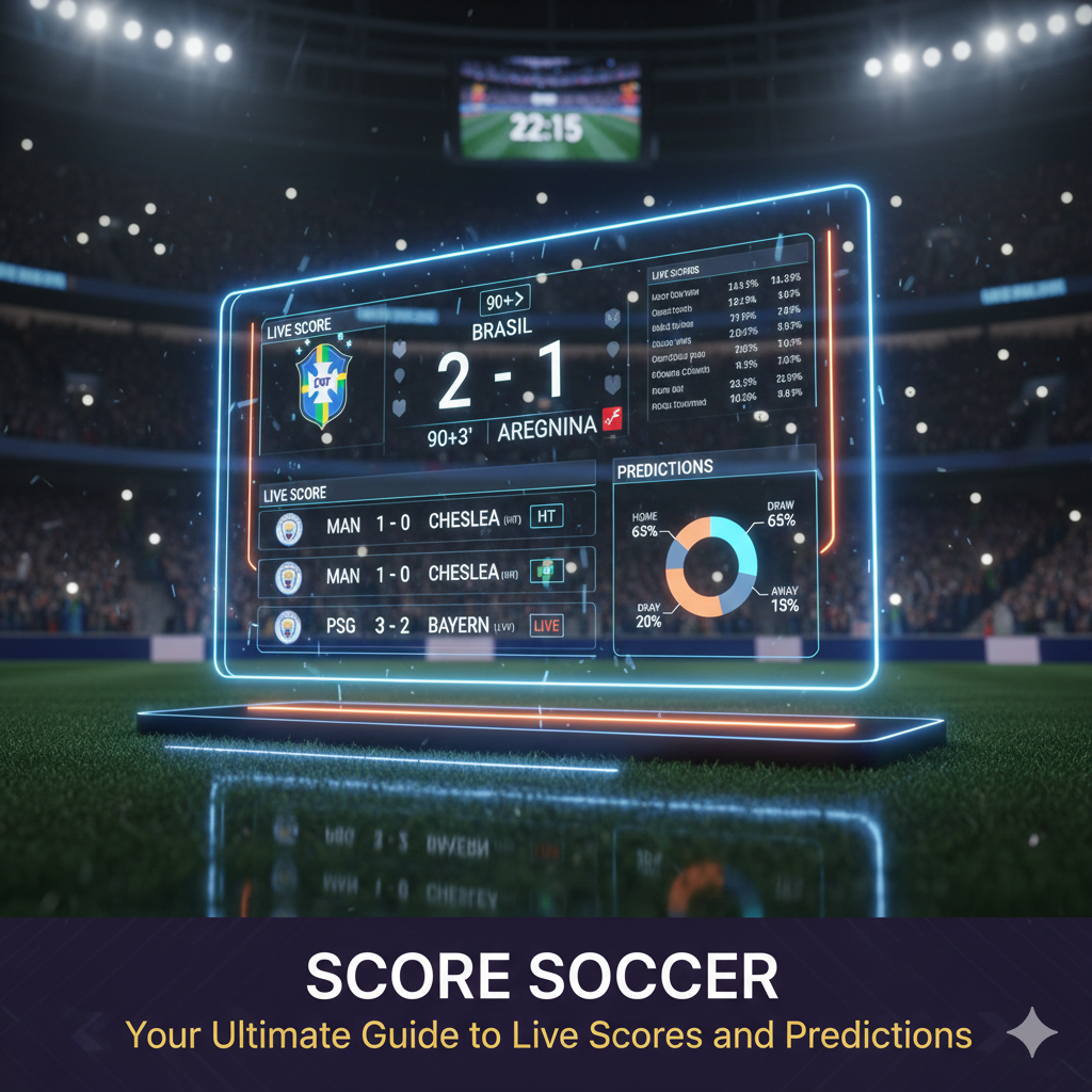 Score Soccer: Your Ultimate Guide to Live Scores and Predictions