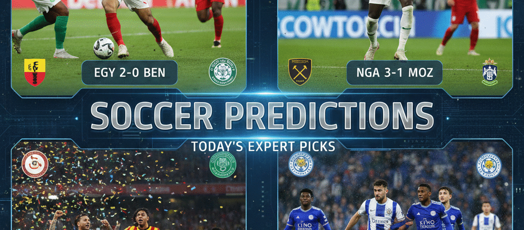 Monday’s Soccer Predictions: Data-Driven Analysis for January 5, 2026