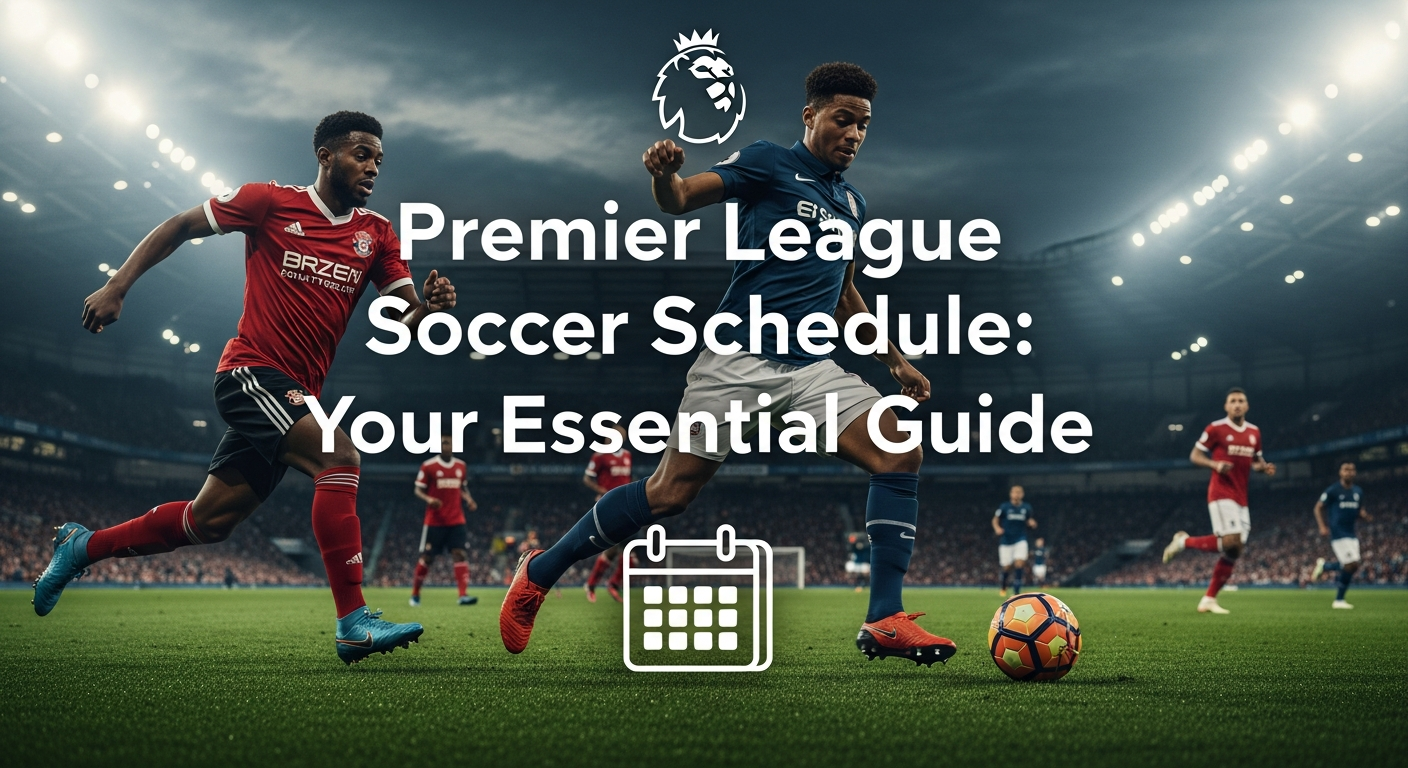 An image showing Decoding the Premier League Soccer Schedule: Your Ultimate Guide