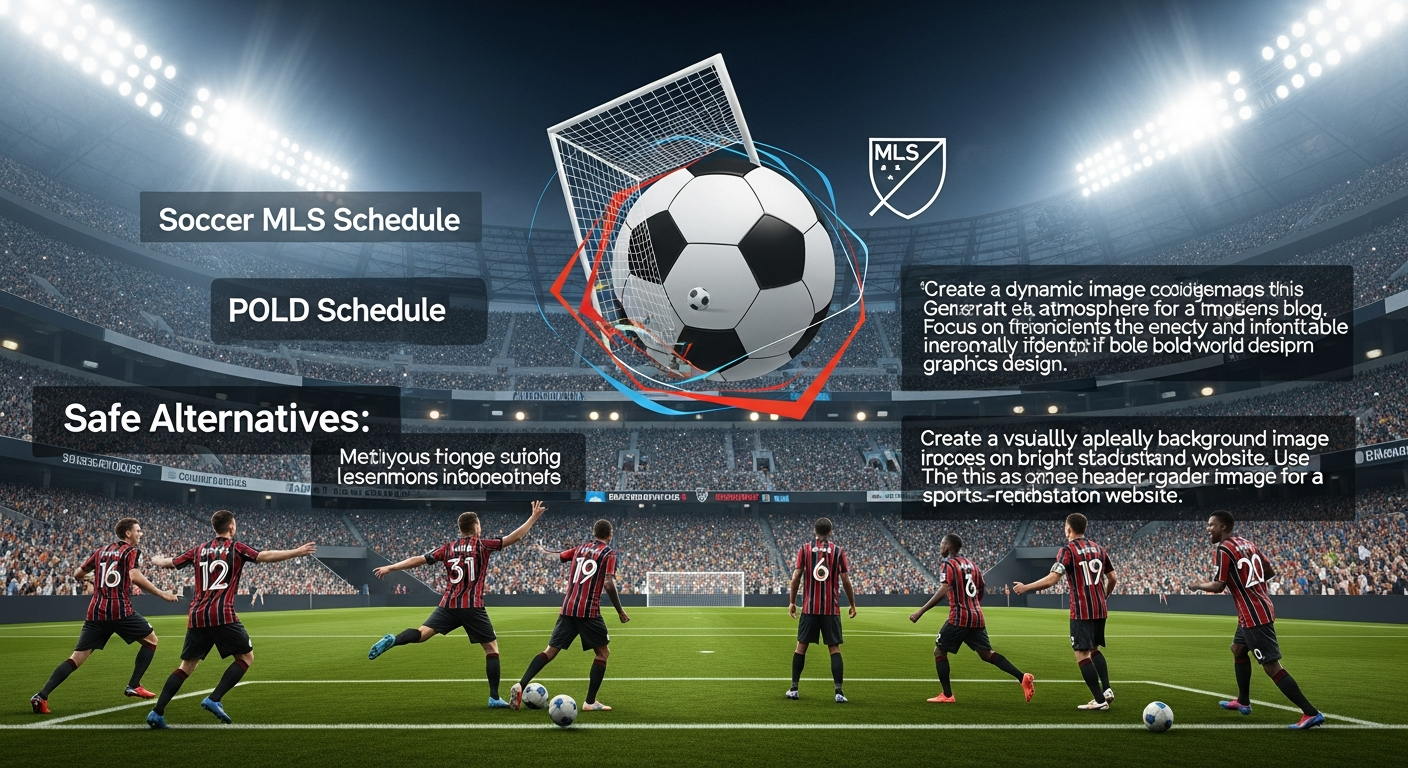 An image showing Major League Soccer Schedule: 7 Powerful Predictions & Avoid Disasters!