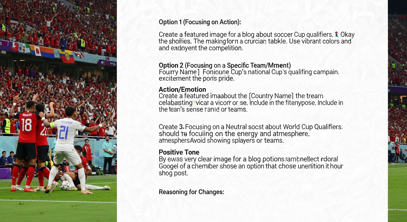 An image showing WC Qualifiers: 7 Shocking Upsets & Powerful Predictions