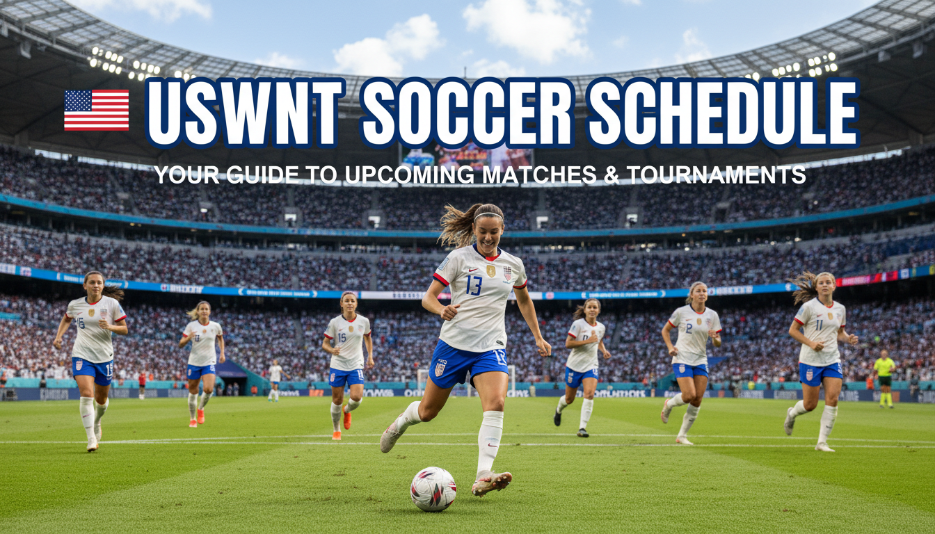An image showing Everything You Need to Know About the USWNT Soccer Schedule