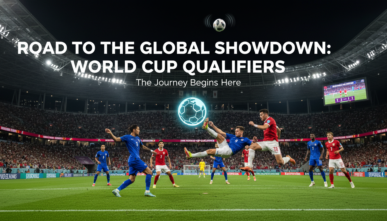 An image showing Thrilling World Cup Qualifiers Football: 10 Must-Know Facts