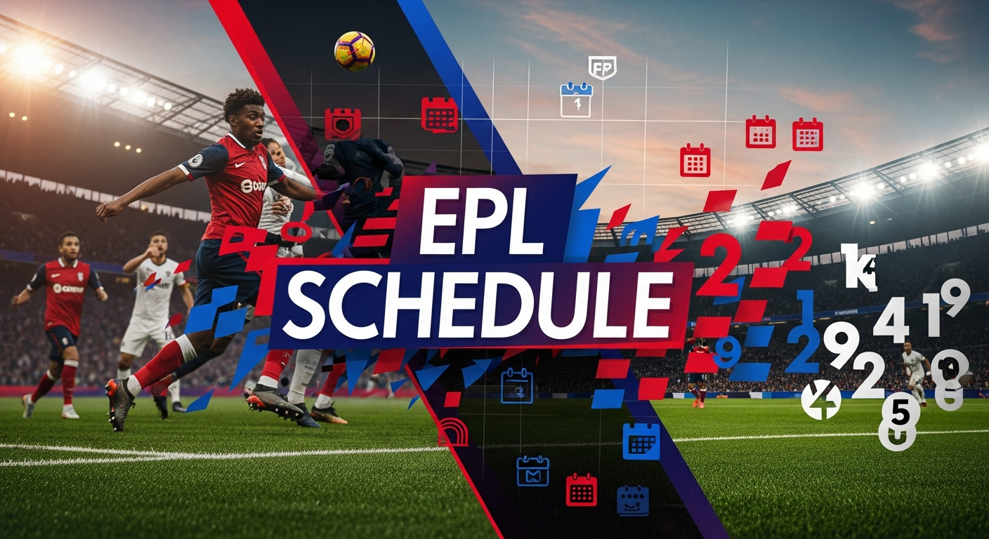 An image showing Unveiling the Shocking EPL Schedule: 10 Predictions for Victory!