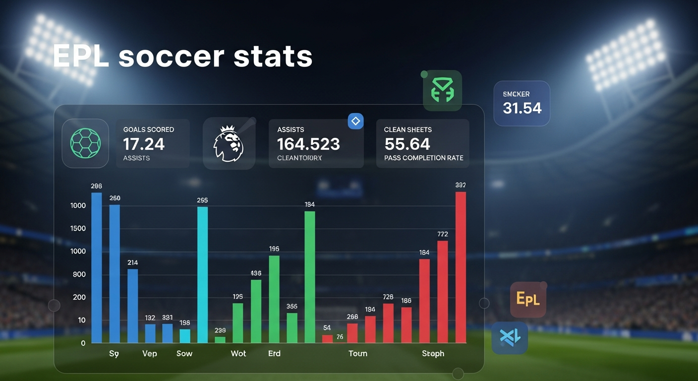 An image showing Unveiling EPL Soccer Stats: 7 Shocking Insights for Dominance