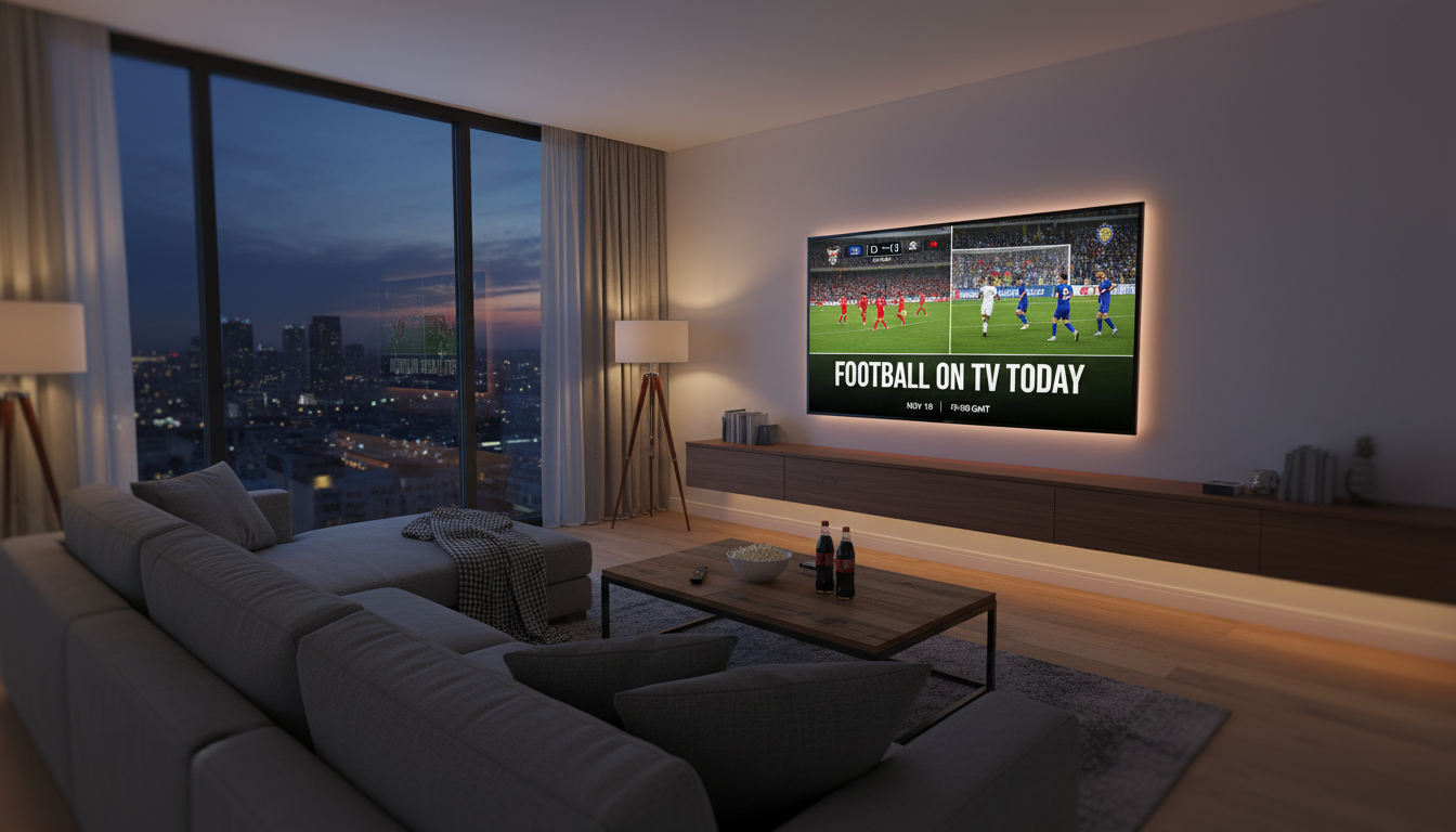 An image showing Football on TV Today: Discover 7 Unmissable Games & How to Watch