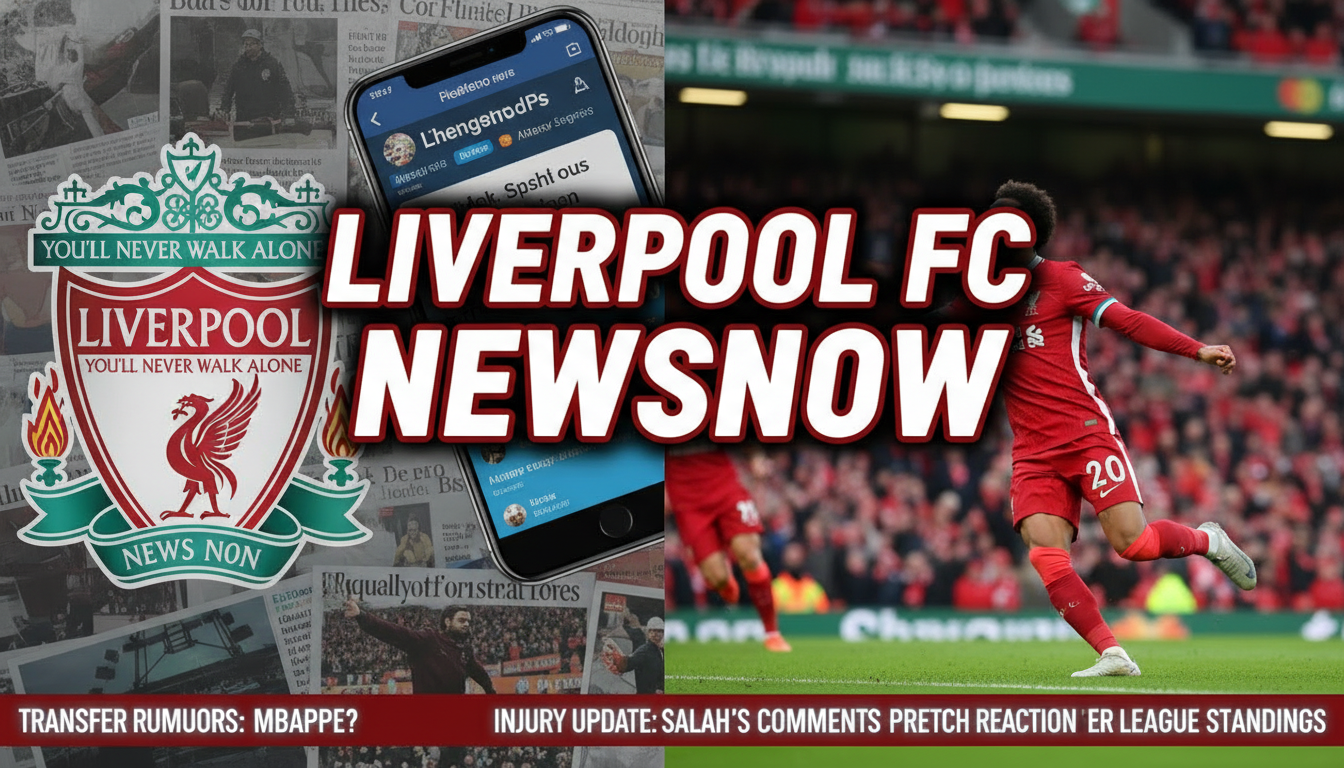An image showing Liverpool FC NewsNow: 5 Shocking Updates That Will Stun You
