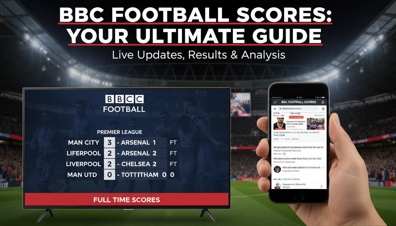 An image showing Unveiling 7 Shocking BBC Football Scores Predictions