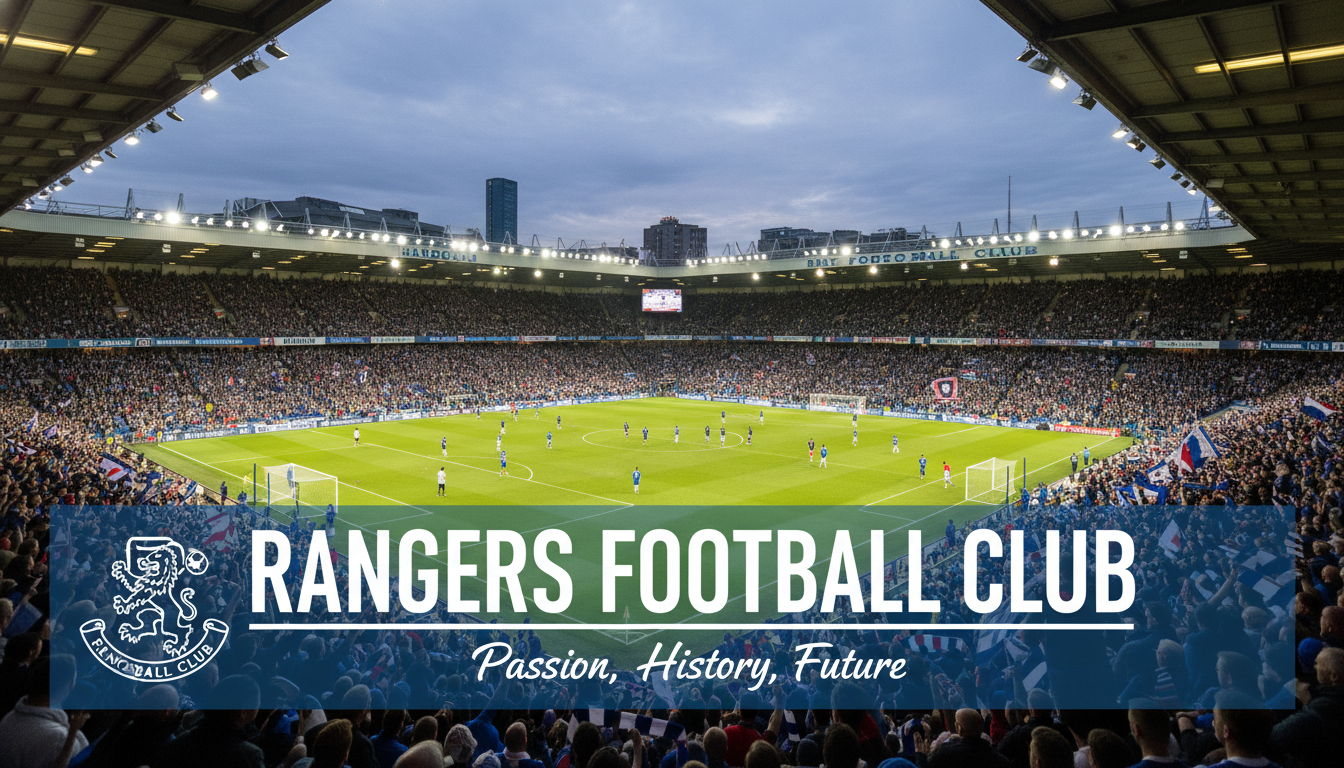 An image showing Rangers Football Club: 7 Unbelievable Facts About the Scottish Giants