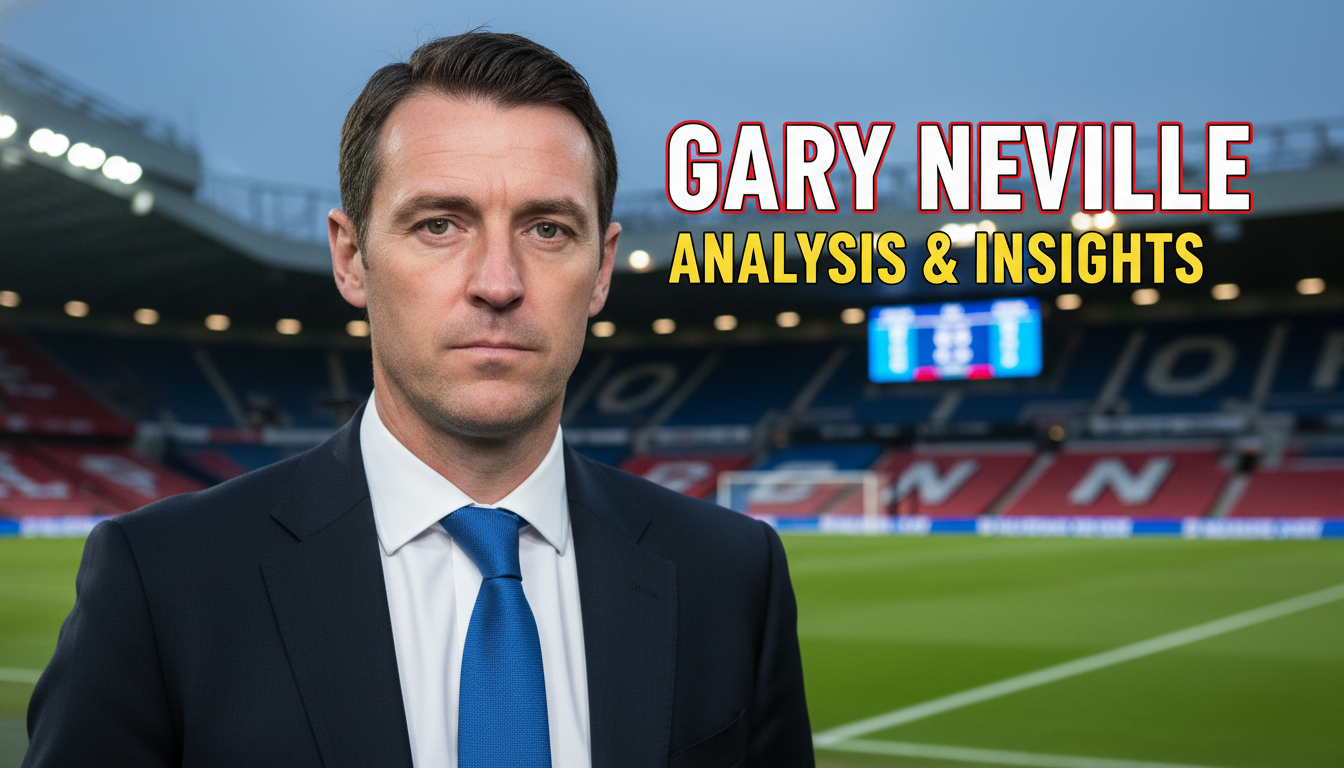 An image showing Gary Neville: 5 Shocking Truths the Pundit Reveals