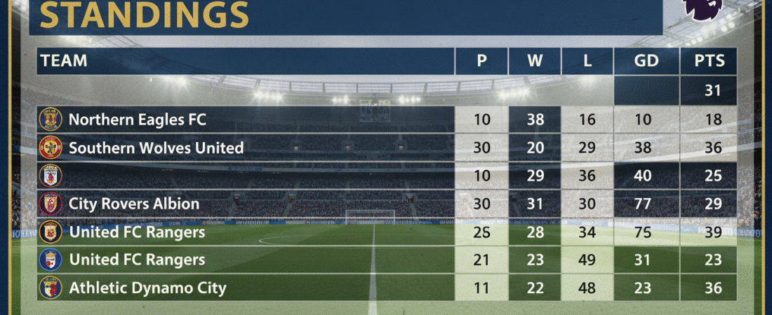 Unveiling the Latest Barclays Premier League Standings: 7 Shocking Revelations