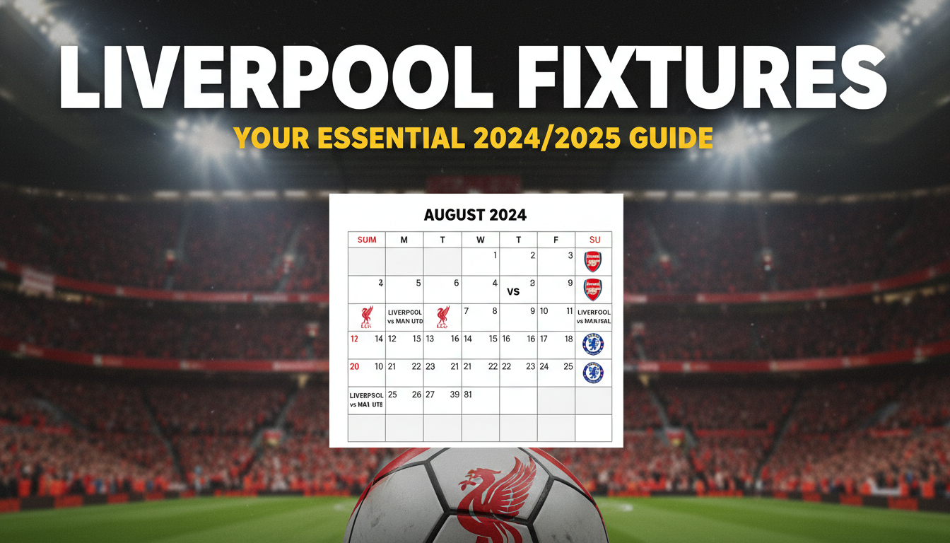 An image showing Liverpool Fixtures: Unmissable Action & Winning Predictions!