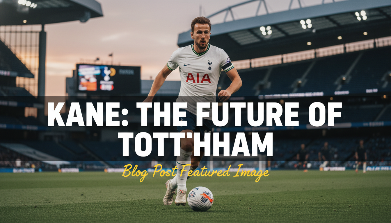An image showing Kane Tottenham: The Incredible Journey of England's Star Striker