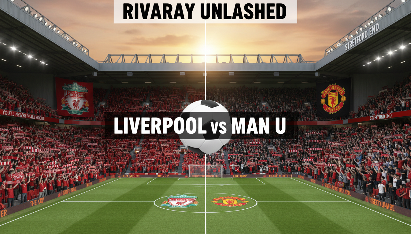 An image showing Liverpool v Man Utd: An Epic Rivalry Reimagined
