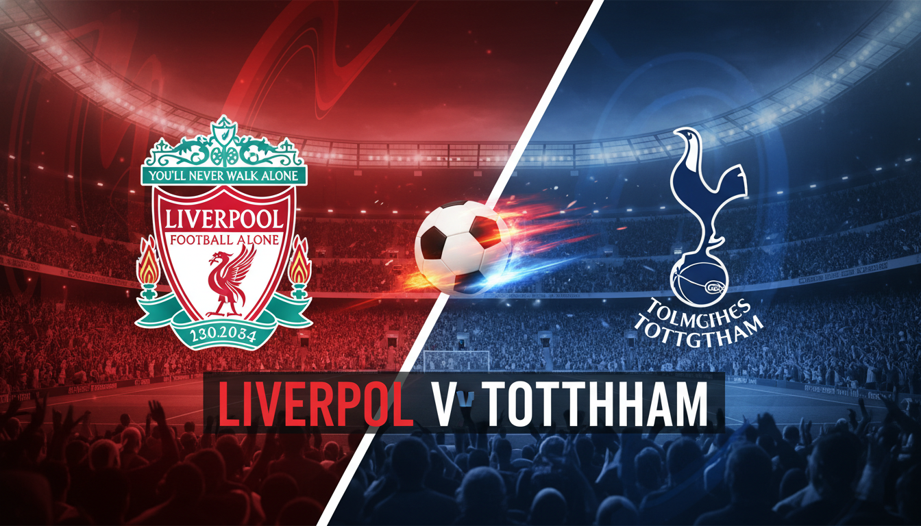 An image showing Liverpool v Tottenham: Epic Showdown & Predictions!