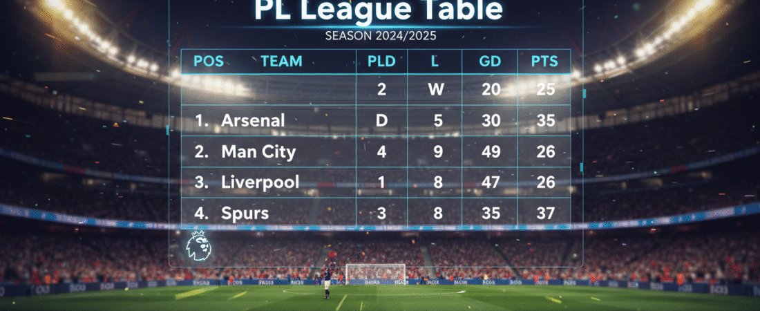 Premier League Table: Unlocking the Secrets of Football’s Fiercest Competition