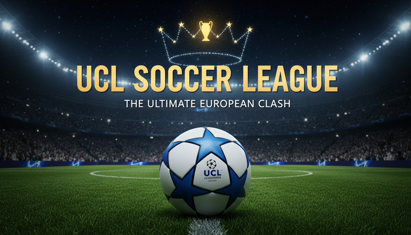 An image showing UCL Soccer League: Elite Teams Battle for European Glory