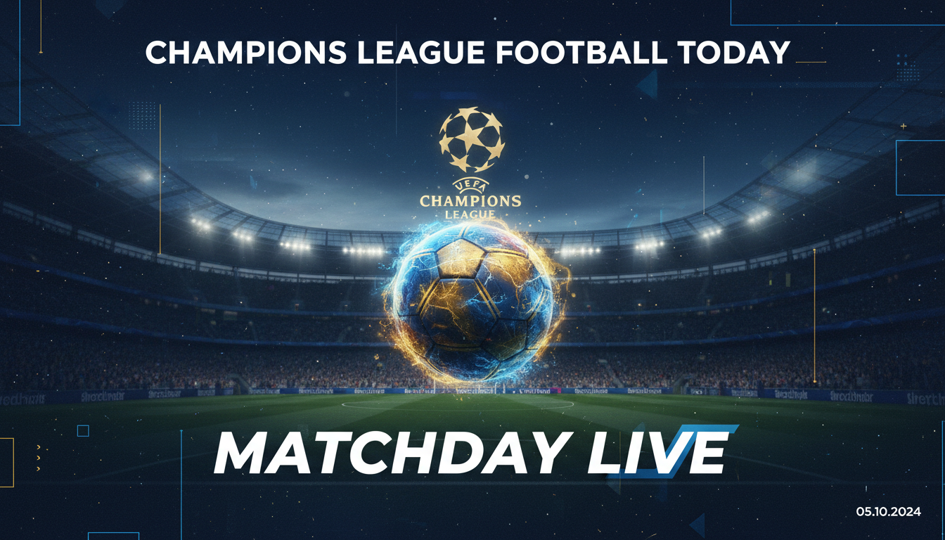 An image showing Champion League Football Today: Unmissable Action & Expert Picks!