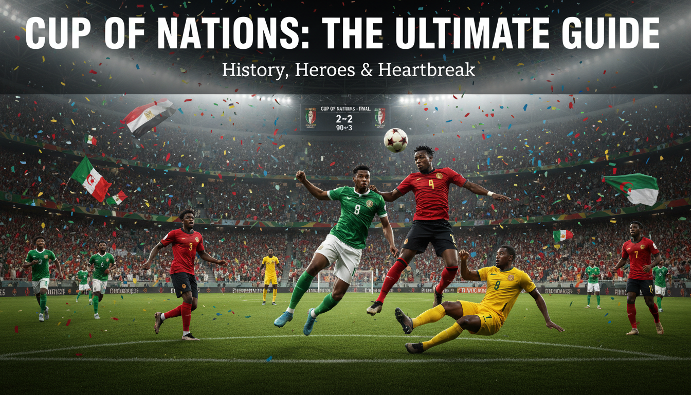 An image showing Cup of Nations: Your Ultimate Guide to Africa's Premier Football Tournament