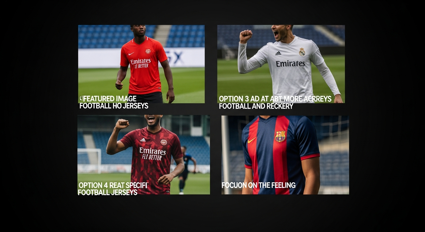 An image showing The Ultimate Guide to Choosing the Perfect Football Soccer Jersey