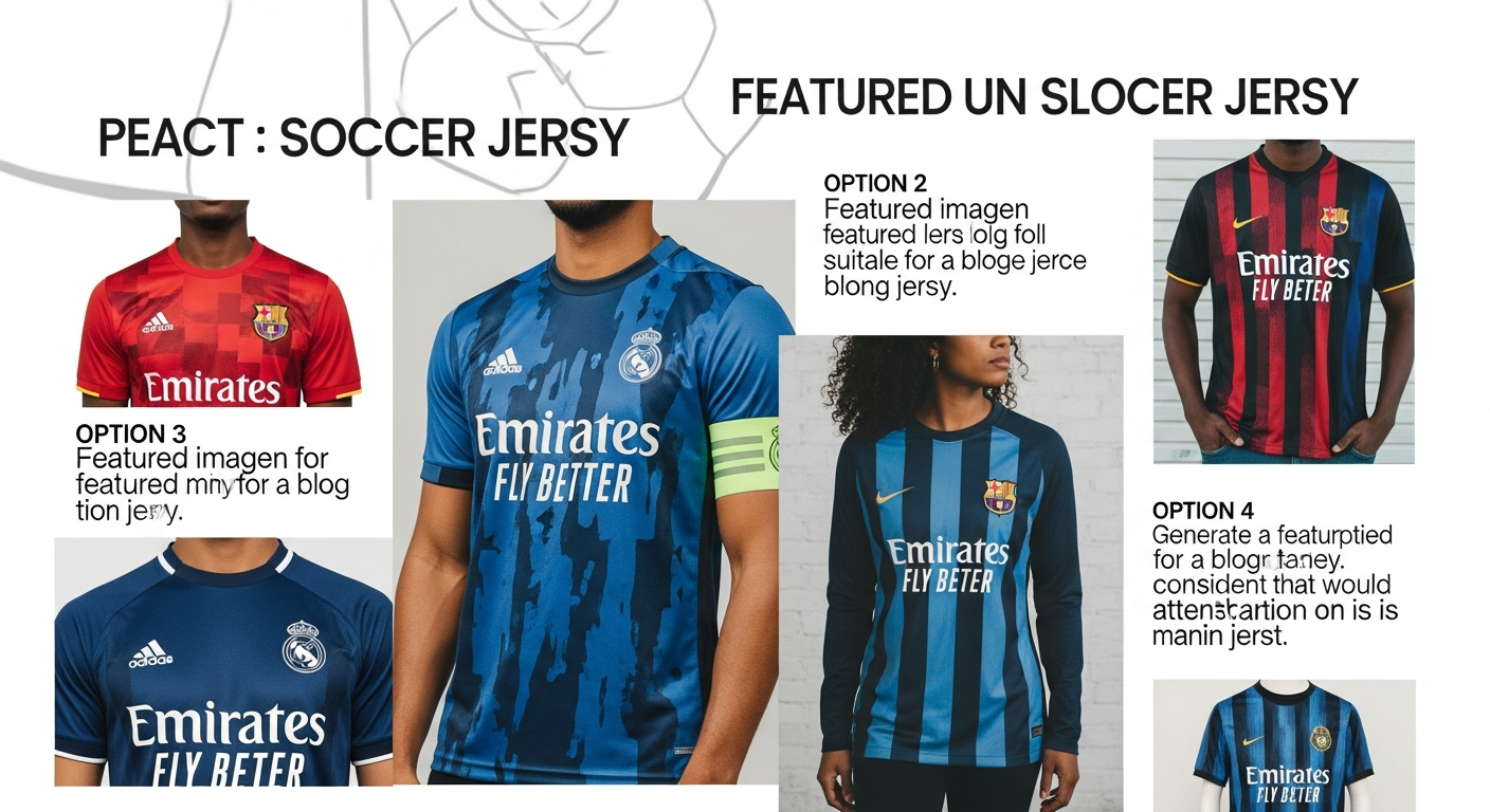 An image showing Futbol Jersey: 7 Powerful Secrets Unveiled (Unexpected Truths!)