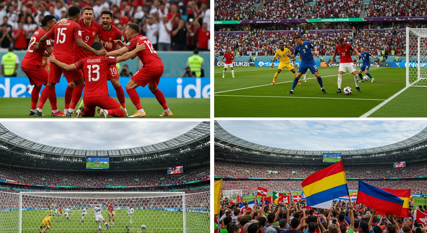An image showing The Thrilling Futbol World Cup: 23 Unexpected Upsets!