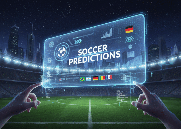 An image showing Soccer Predictions: February 19, 2026 - A Deep Dive into Today's Thrilling Knockout Stage Matches!