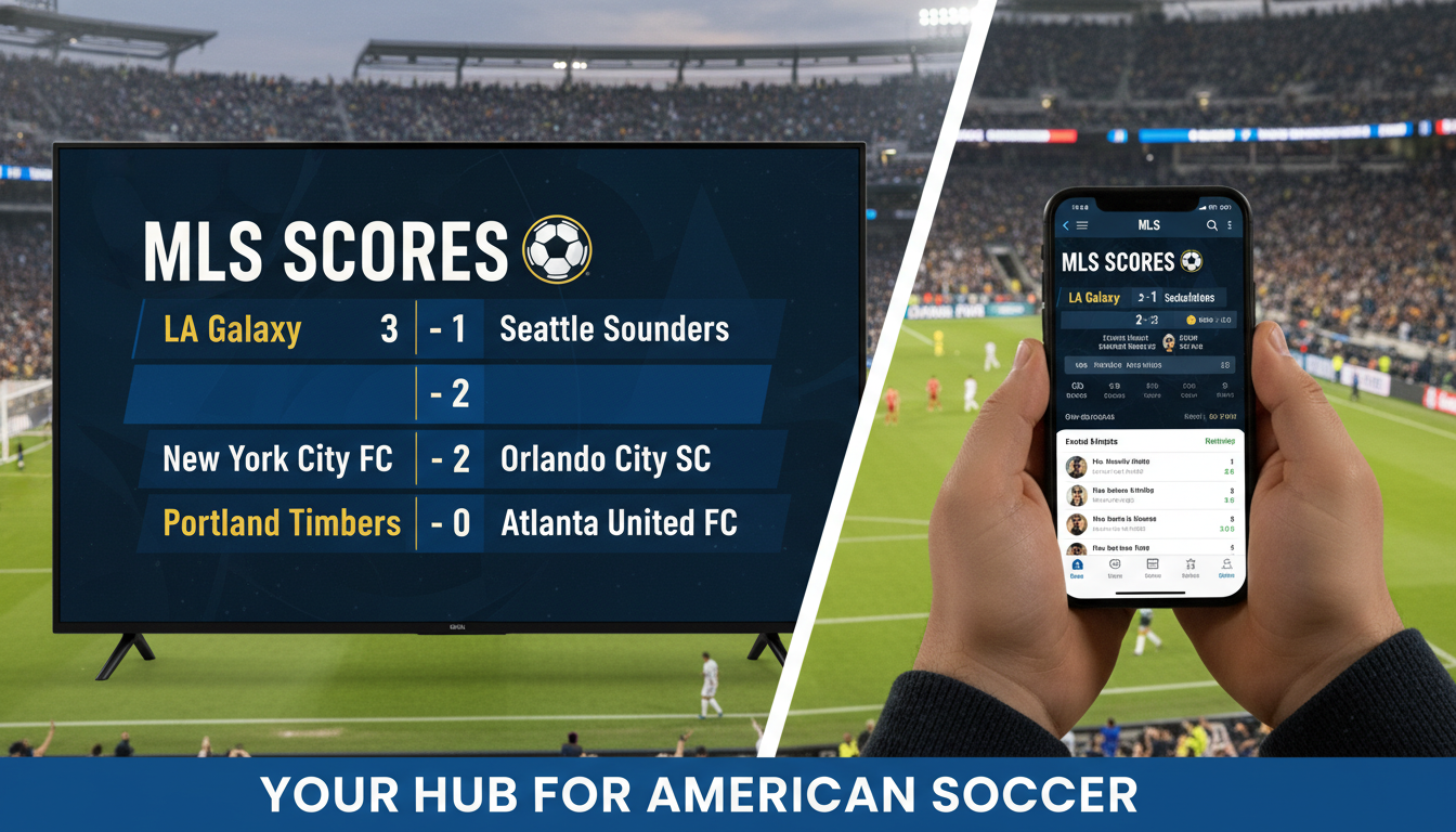 An image showing MLS Scores: Unveiling the Exciting World of American Soccer