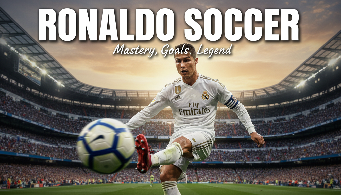 An image showing Ronaldo Soccer: The Astonishing Journey of a Global Icon