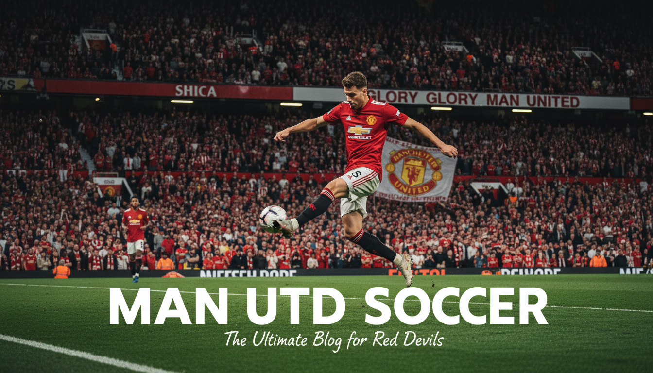 An image showing Man Utd Soccer: The Unyielding Spirit of a Global Giant