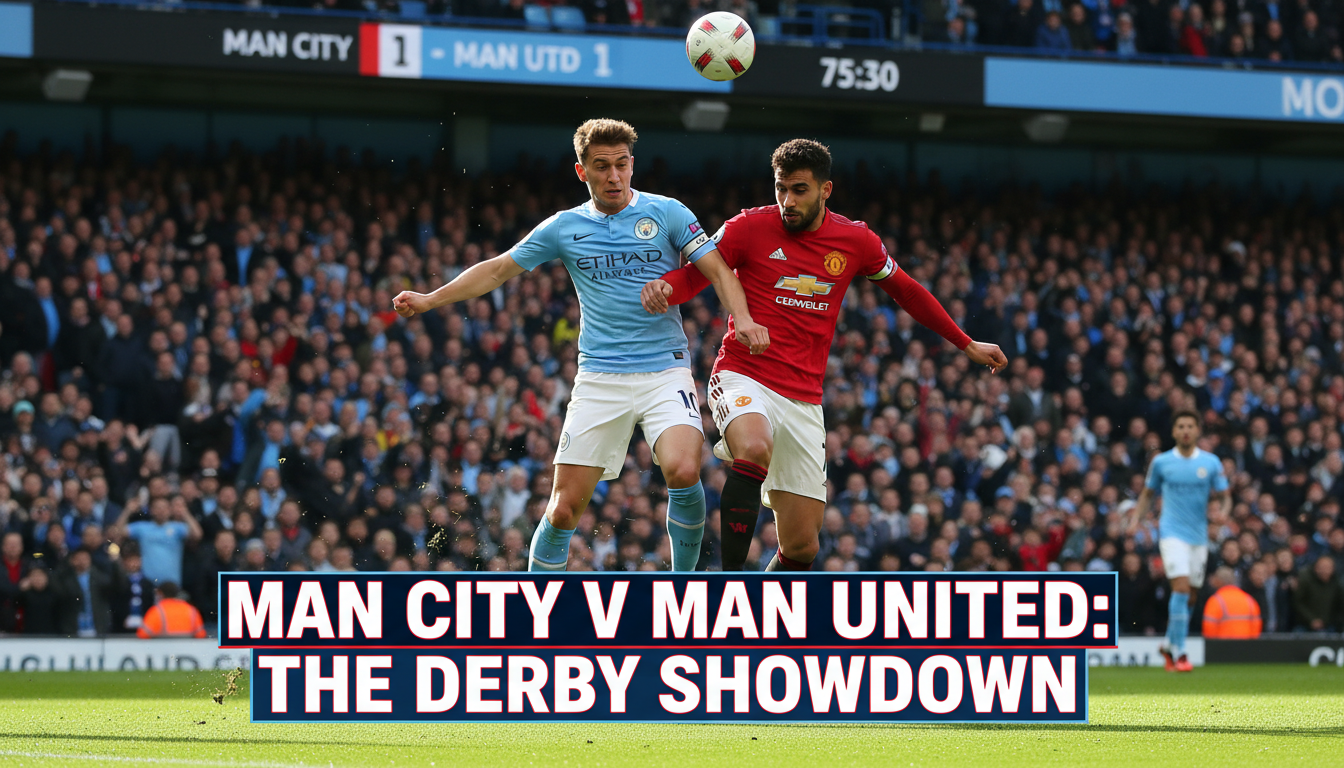 An image showing Man City v Man United: The Ultimate Derby Deep Dive