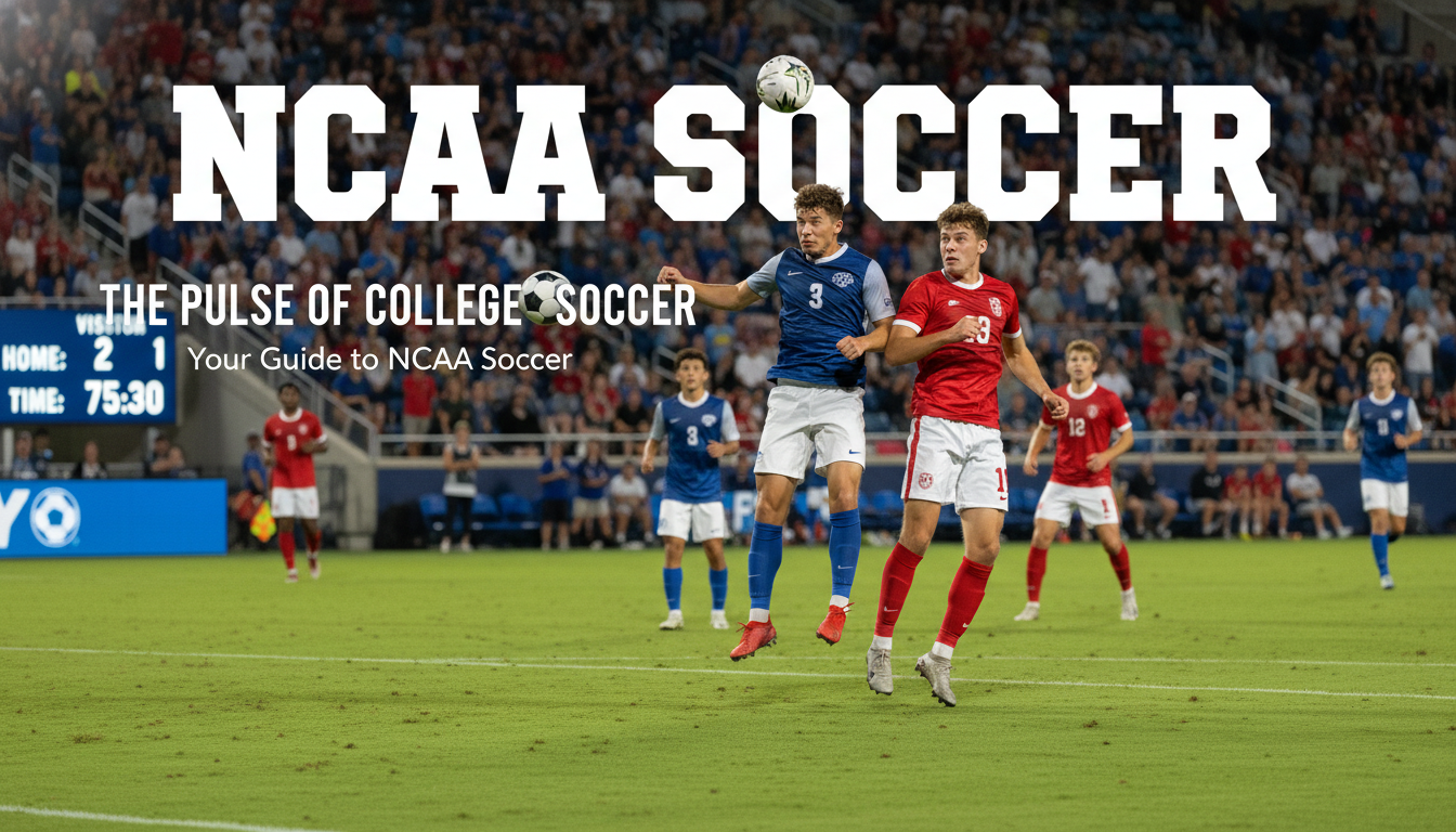 An image showing NCAA Soccer: Unleashing Talent and Exciting Futures!