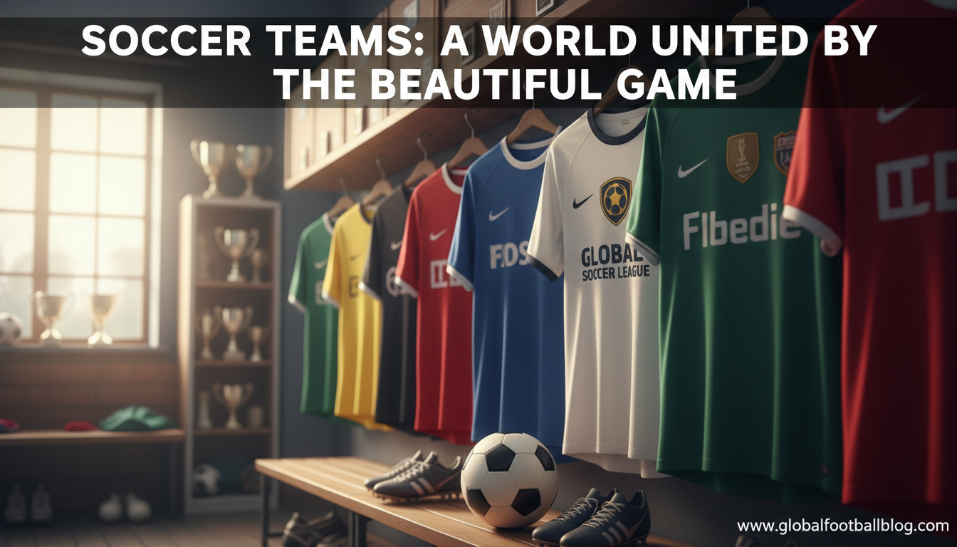 An image showing Soccer Teams: Unveiling the Glorious World of Global Football