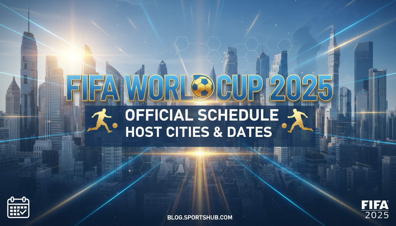 An image showing FIFA World Cup 2025 Schedule: Unveiling the Astonishing Tournament Details