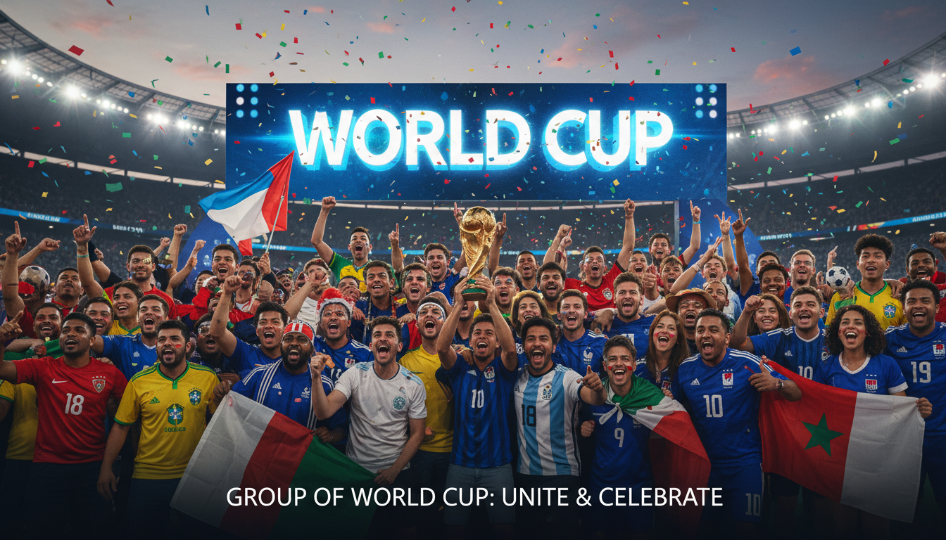 An image showing Group of World Cup: Unveiling the Ultimate Football Showdown
