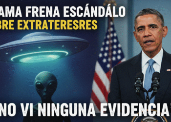 An image showing Obama Frena Escándalo por su Declaración sobre Extraterrestres: "No Vi Ninguna Evidencia"