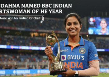 An image showing Mandhana Named BBC Indian Sportswoman of the Year: A Triumph Worth Celebrating!