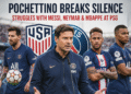 An image showing Pochettino's Troubling Trio: USMNT Coach's PSG Struggles Revealed!