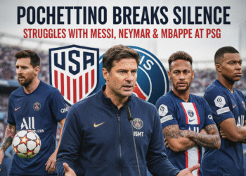 An image showing Pochettino's Troubling Trio: USMNT Coach's PSG Struggles Revealed!
