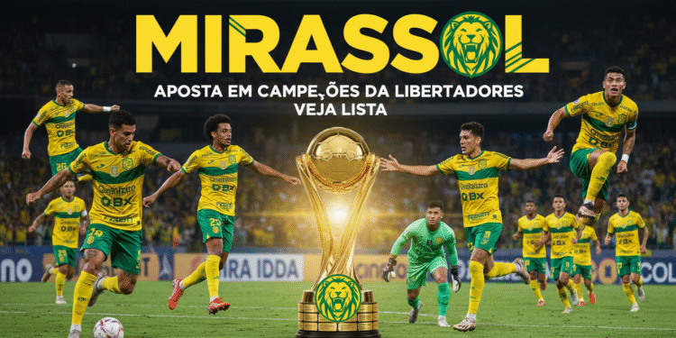 An image showing Mirassol Aposta em Campeões da Libertadores para o Torneio; Veja Lista: Uma Análise Profunda