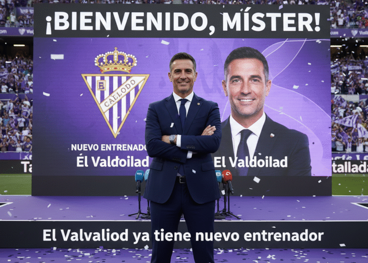 An image showing El Valladolid ya tiene nuevo entrenador: ¡Un Triunfo Sorprendente!