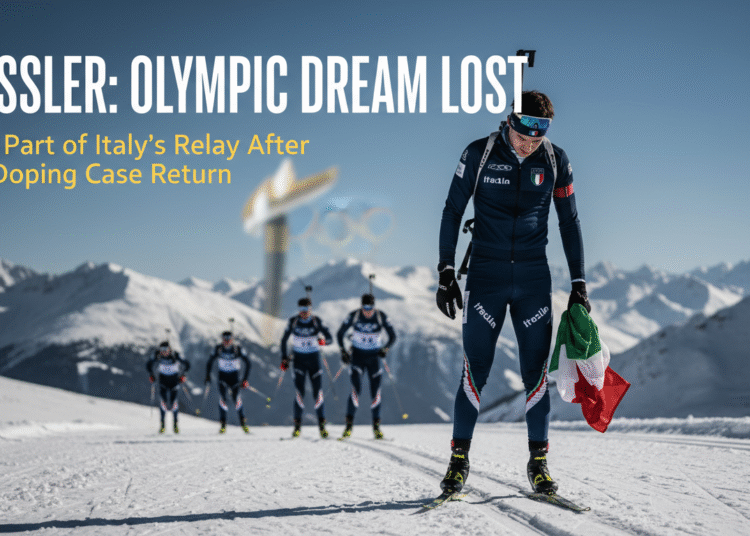 An image showing Passler Not Part of Italy's Olympic Relay After Doping Case Return