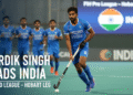 An image showing Hardik Singh to Lead India in FIH Pro League's Hobart Leg: A Bold New Era Dawns