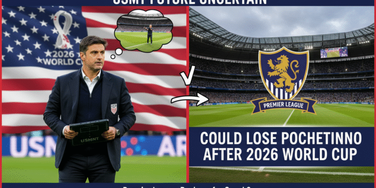 An image showing USMNT Could Lose Coach Pochettino: Premier League Giants Emerge as Top Contenders