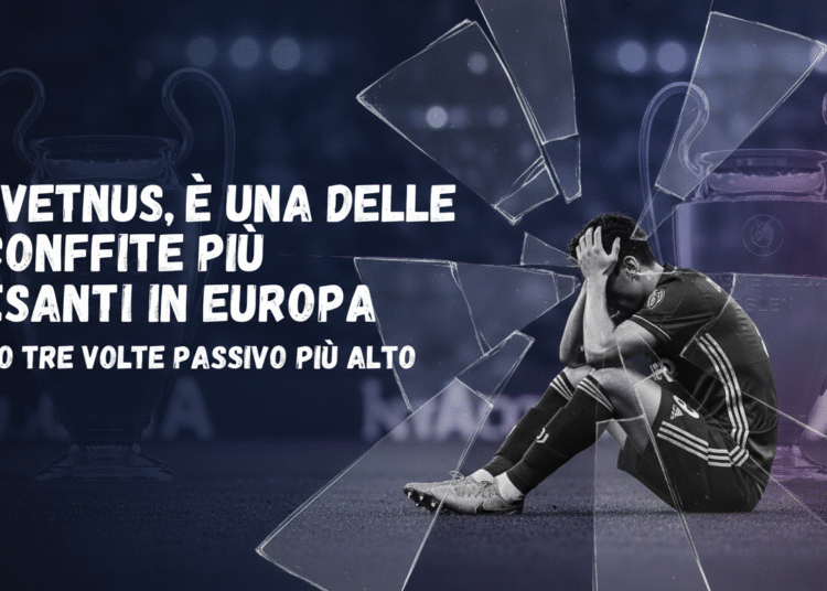 An image showing Juventus: Un Disastro Epico in Europa – Le Sconfitte Più Umilianti